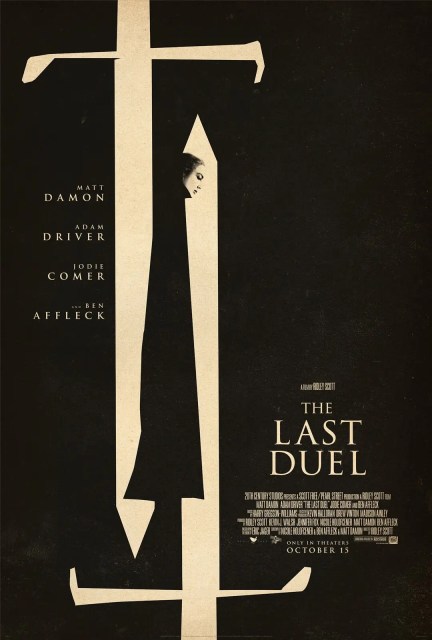 the Last Duel,最後的決鬥,海報,poster