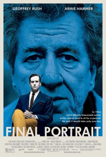 final portrait,最後的肖像,寂寞大師,海報,poster