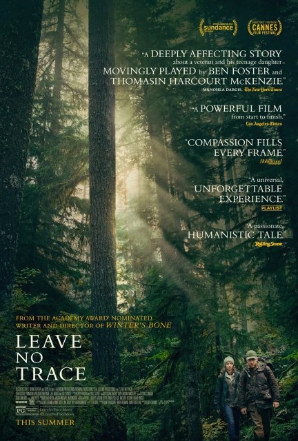 Leave No Trace,荒野之心,不留痕迹,海報,poster