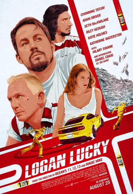 Logan Lucky,羅根好好運,盧根急轉彎,神偷联盟,海報,poster