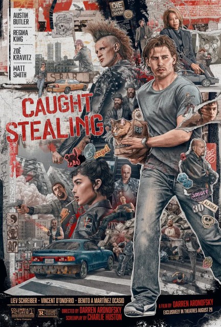 Caught Stealing,偷天盜日,斷正瘋捕,海報,poster